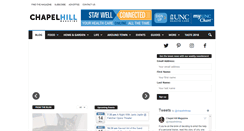 Desktop Screenshot of chapelhillmagazine.com